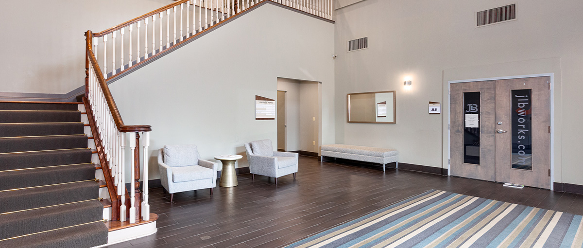 Office space entryway in Cool Springs